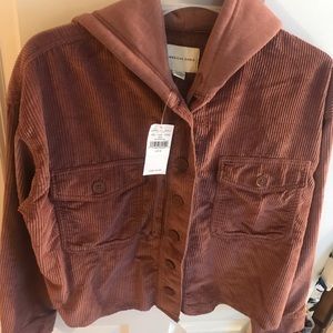 NWT American Eagle corduroy cropped jacket